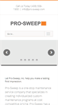 Mobile Screenshot of pro-sweep.com
